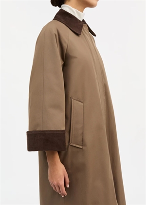Gaby coat Taupe Brown Skall Studio 